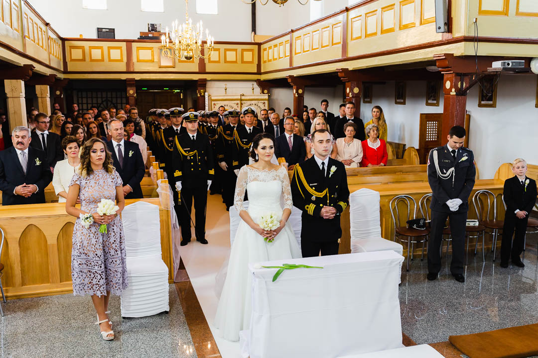 ślub kościelny marynarza
